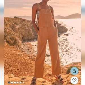 Fat Face Beige Apparel Overall Bib